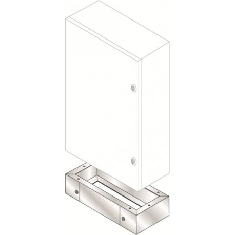 ZA8030X ABB ST.STEEL ZOCCOLO 800x300x100 WXDXHD