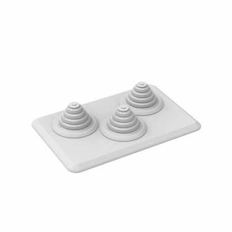 2CPX010933R9999 ABB TZ105P10 Cap pasac.3conos 14-54 TL.10ud