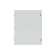 SRN10830K ABB EINSCHLIESSUNG BL.DOOR + PLATE1000X800X300 7035