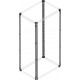 PUPM2002 ABB Stiles: 2 pc.Inox.+2 pc.galvani.H2000