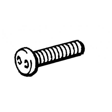 TORNILLO 2TLA020053R4300 ABB Sicurezza vite SM4x25, A2 in acciaio inox.