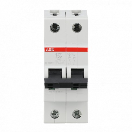 2CDS252001R0278 ABB Interruttore automatico S202-Z2 2p 2A Z 10kA