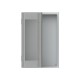 SRN6420VX ABB Arm.mural inox.SRX,600x400x200,pu.trans.