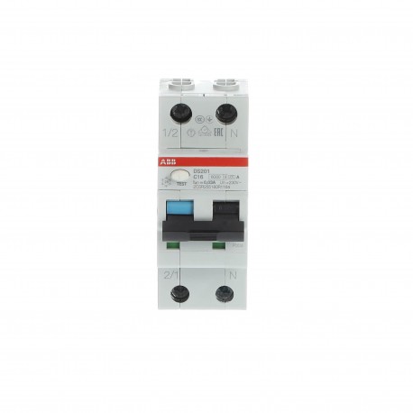 2CSR255180R1164 ABB I.com.DS200 1p+N C 16A A 10kA 30mA