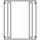 AS24V 62776 ABB AS24V top verticale 2 Pannello (600x500mm)