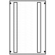 AS25V 62777 ABB AS25V top verticale 2 Pannello (750x500mm)