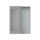 SRN8625VX ABB Arm.mural inox.SRX,800x600x250,pu.trans.