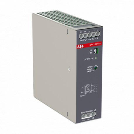1SVR320661R1000 ABB CP-S.1 24/10.0 Source d’alim. 24Vdc/10A