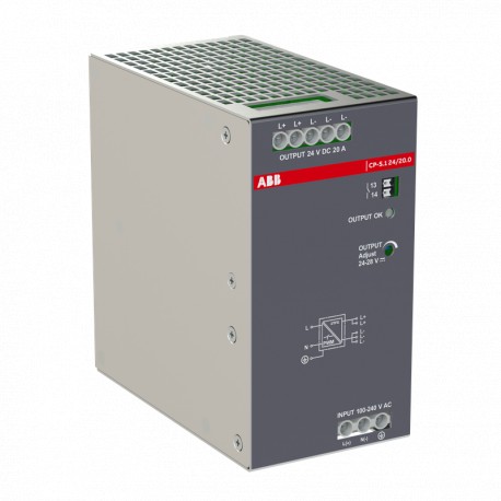 1SVR320761R1000 ABB CP-S.1 24/20.0 Fuente de alim.24Vdc /20A