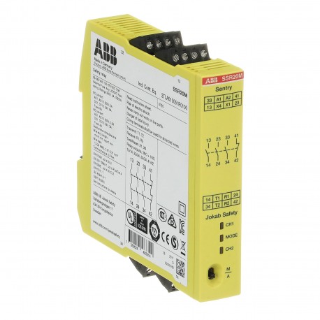 2TLA010051R0100 ABB Sentinella SSR20M 85-265 VAC/120-275 VDC