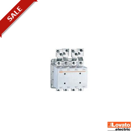 11 B630 1000 4 00 24 B630100040024 LOVATO 4P CONTATTORE B630 / 220 1000,4 / 240VAC