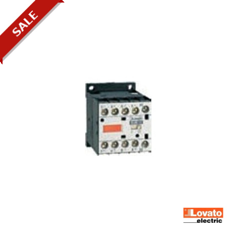 11 BG09 T4 D60 BG09T4D60 LOVATO ELECTRIC Minicontactor tétrapolaire AC1 20A Ref. BG09.T4D 60V DC