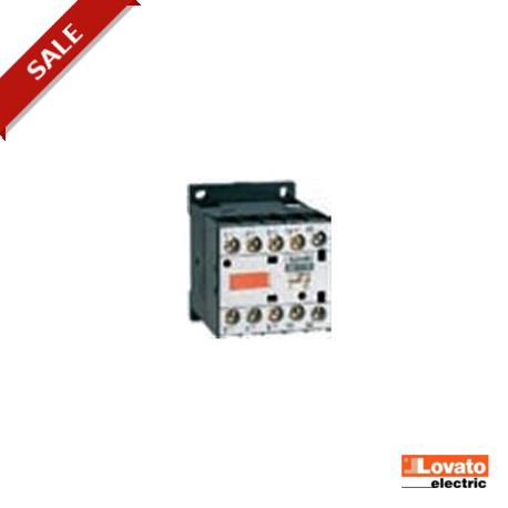 11 BG12 10 D12 BG1210D12 LOVATO ELECTRIC Minicontactor Tripolar AC3 12A Ref. BG12.10D 12V DC