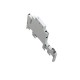 32632 WOEHNER Modulo N, terminale 16mm2 per il sistema. 30Compact 4p, 9x160