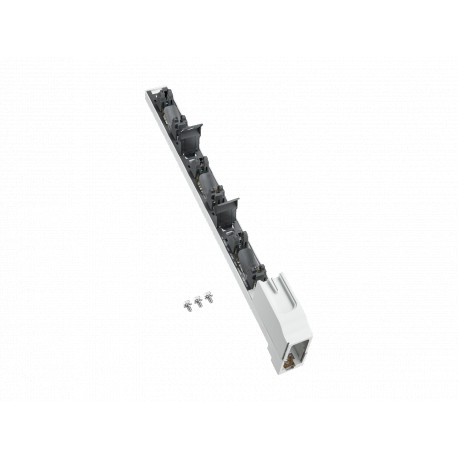 33705 WOEHNER QUADRON 185Power, NH vertical fuse base, open, size 00, 3p, 160A, top/bottom connection, M8 sc..