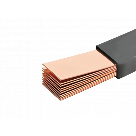 01076 WOEHNER Flexible insulated tinned plate, 727A 10x24x1 2m