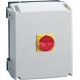 GAZ063 LOVATO 3P INTERRUPTEUR 63A-ENCLOS-R / Y HAND.PADLOCK