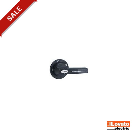 GEX6 1B GEX61B LOVATO ELECTRIC BLACK DOOR COUPLING HANDLE