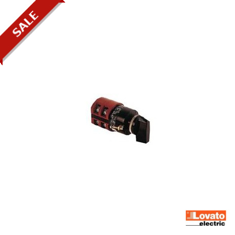 GN12314U11 LOVATO ELECTRIC interruttore amperometro 4 circuiti 12A Modello U11 ho GN314 Ø 22 millimetri