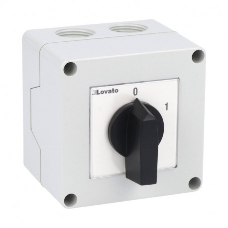 7GN2003P GN2003P LOVATO Interruptor con retorno 3 polos GN03 20 A Modelo P 75x75