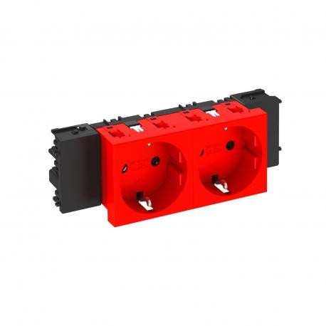 STD-D0C SRO2 6120368 OBO BETTERMANN TOMADA ELÉTRICA de 0, DUPLO