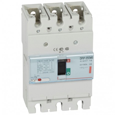420719 LEGRAND DPX3 250 MS 3P 160A 36KA