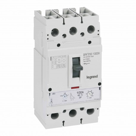 424902 LEGRAND DPX3 250 1000V 3P 100A 20KA