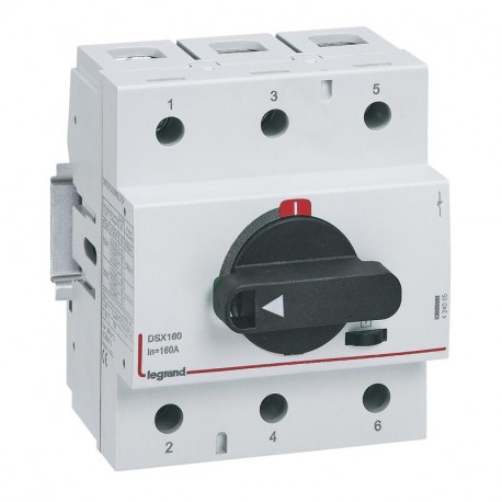 424005 LEGRAND DSX SD DIN 3P 160A DISCONNECTOR