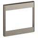 345204 BTCINO BT-L5000 FRAME 1 MOD. TITANIO