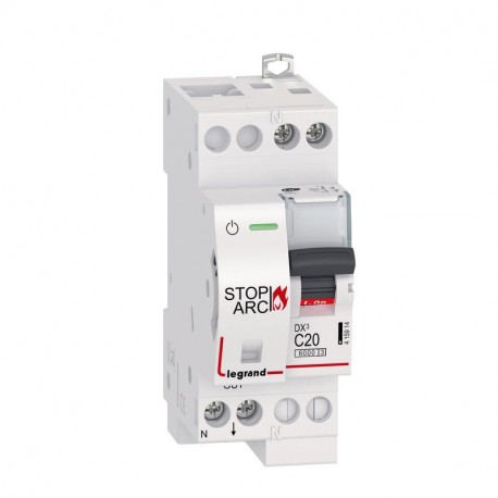 415914 LEGRAND DX3 СТОП-АРКА 1P+N C20