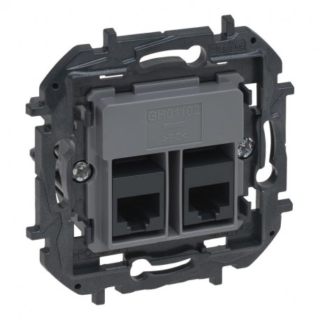 864043B LEGRAND NS-BASE DOPPEL RJ45 CAT6 UTP