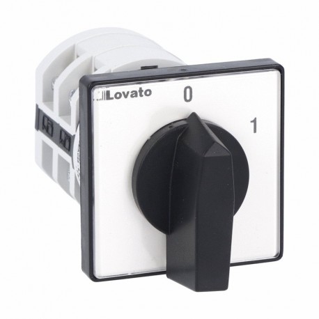 7GN2503U GN2503U LOVATO Interruttore tornare con "0-1" GN03 3 poli 25A modello U 48x48