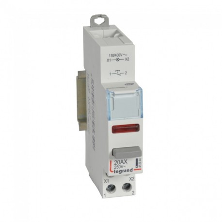 412940 IME *NC + RED LED 1MOD PUSH BUTTON