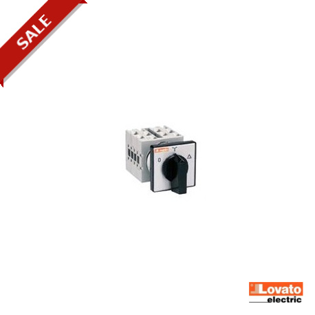 GX16H12U LOVATO Conmutador estrella-triangulo Normal GX12 16A Mod. U 65x65