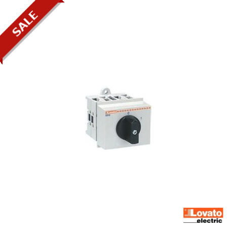 GX2051O48 LOVATO ELECTRIC Switch "1-0-2" Modelo 1 pólos 20A O48 GX51 DIN