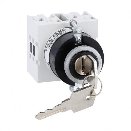 GX2091U12 LOVATO Interruptor 2 polos GX91 20 A Modelo U12 Ø 22mm con Llave