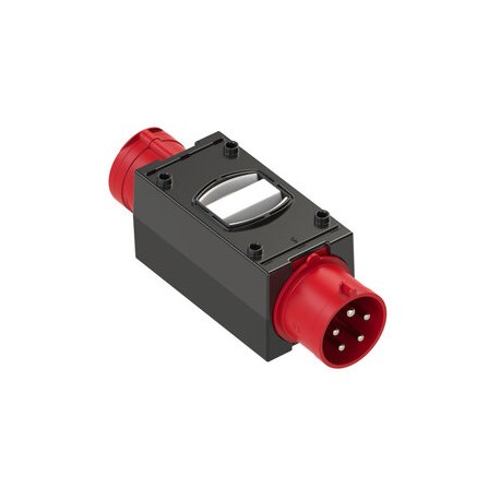 9436122 PCE ADAPTATEUR PLUG CEE 32A 3P+T BASE CEE 16A 3P+T 400V IP44