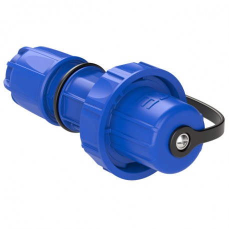 20051-B PCE SPINA IMPERMEABILE PCE 16A 2P+T IP66/68 BLU
