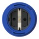 20251-BC PCE WATERPROOF BASE PCE 16A 2P+T IP66/68 BLUE