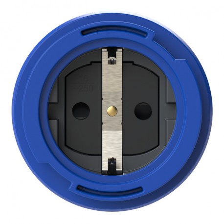 20251-BC PCE WASSERDICHTE BASIS PCE 16A 2P+T IP66/68 BLAU
