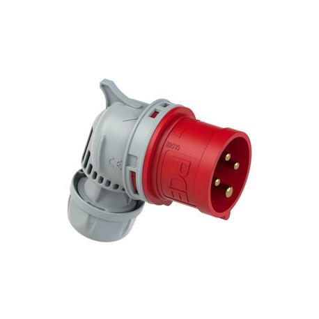 8024-6TT PCE PRISE PLIÉE « TURBO TWIST » PCE 32A 3P+T 6H IP44