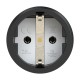 2510-SR PCE EXTENDEUR SCHUKO « TAURUS2 » PCE CAOUTCHOUC 16A 2P+T IP20