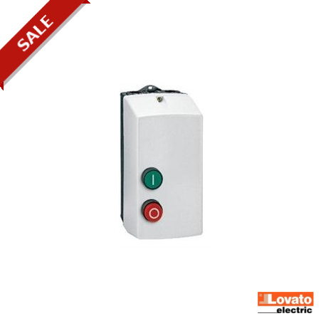 M0 P009 10 024 M0P00910024 LOVATO ELECTRIC avviatore diretto senza scatola relè con pulsante di avvio e arre..