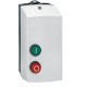 M1P01210024 LOVATO démarreur direct sans boîte de relais avec bouton-poussoir démarrer et arrêter / réinitia..