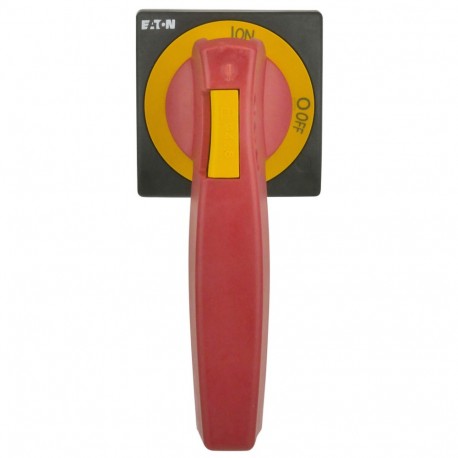 6.5IN LH HANDLE 12MM RED/YELLOW CCP2-H4X-R4L EATON ELECTRIC 6,5 POLEGADAS DE COMPRIMENTO DE ESQUERDA 12MM VE..