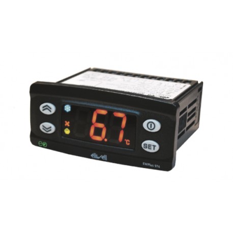 EW29DI0EC4780 ELIWELL EW PLUS 971 ECHO 2HP NTC-230V Campo di visualizzazione: -50/+110ºC » Display: Con virg..