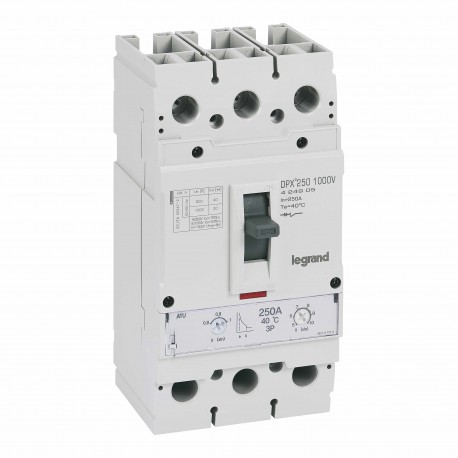424905 LEGRAND DPX3 250 1000V 3P 250A 20KA