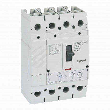 424915 LEGRAND DPX3 250 1000V 4P 250A 20KA