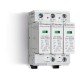 7P1390000006 FINDER SERIE 7P Type 1+2 surge protector, 3 varistors, 1050V DC, 20kA