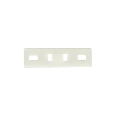 7TAG009910R0072 THOMAS AND BETTS 1 BUNDLE MNTG STRIP 1.7X.5IN NAT NY. Multiple Bundle Mounting Strip, Natura..